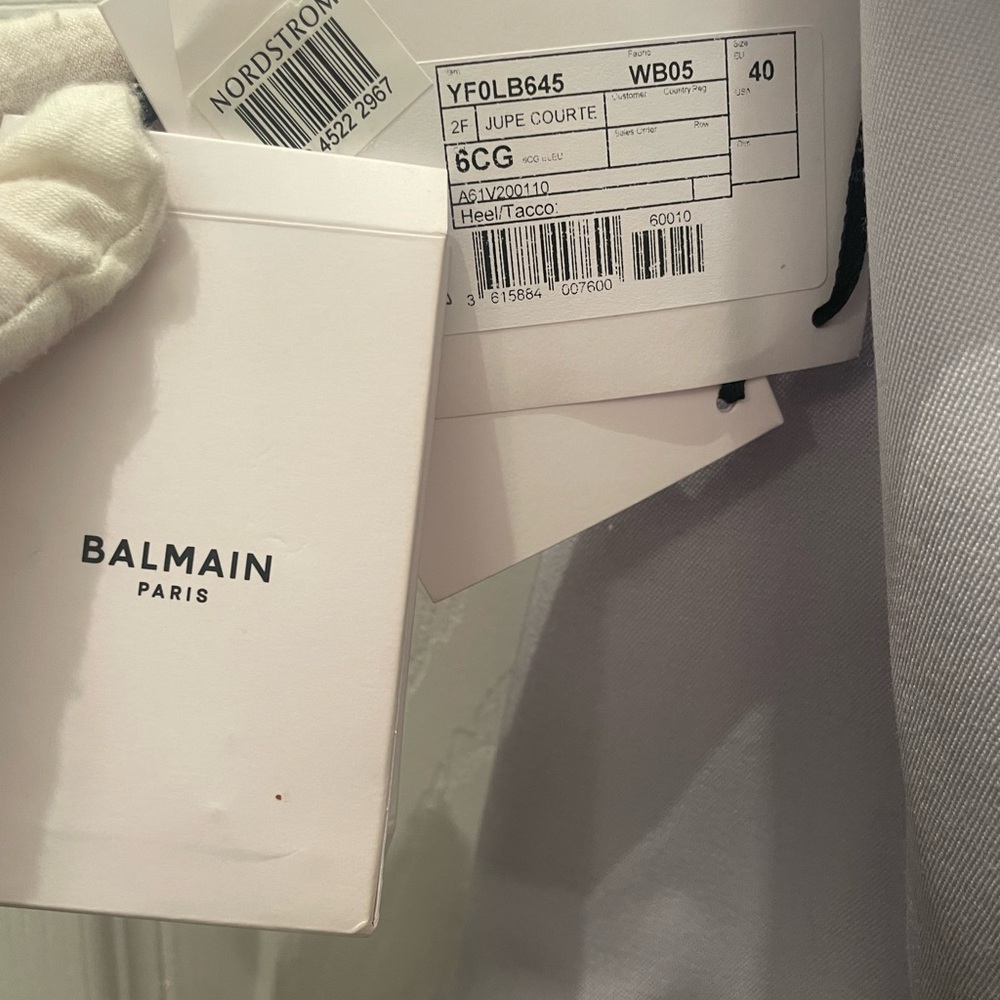 Balmain High-waisted Mini Skirt - Picture 11 of 11
